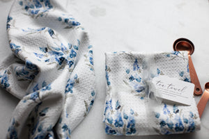Bluebonnet Bouquet Tea Towel