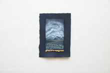 Load image into Gallery viewer, Mountains in Blue - 24k gold
