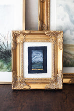 Load image into Gallery viewer, Mountains in Blue - 24k gold
