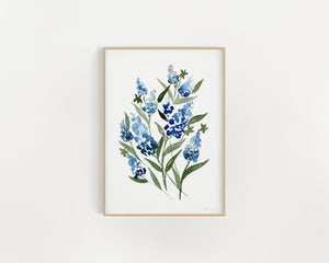 Bluebonnet Bouquet No. 3 - Serve Coffee Co.