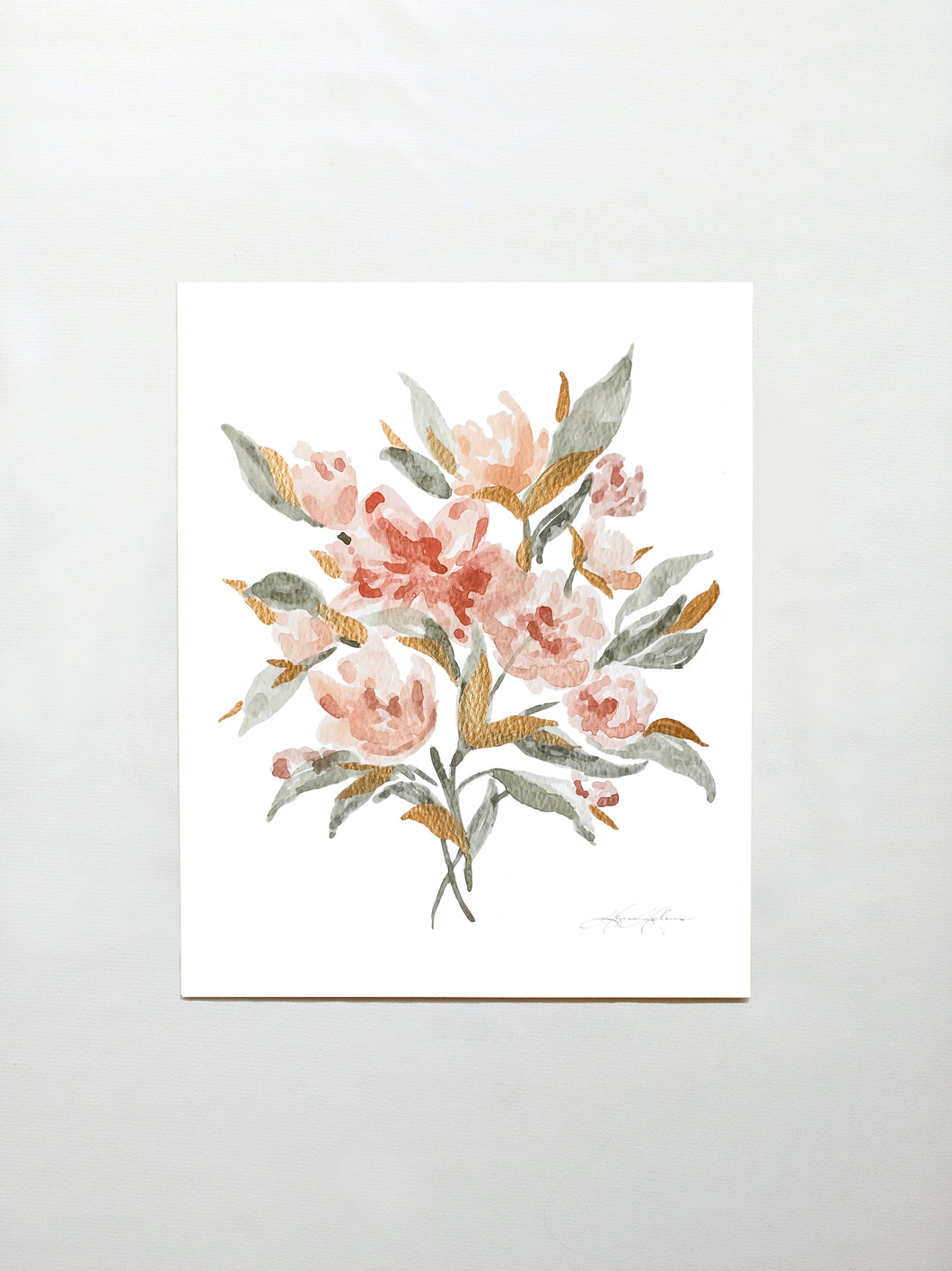 Pink Floral Vol 1, Framed - Serve Coffe Co. Hope Helms Studio Pink Floral Vol 1, Framed - Serve Coffe Co. Hope Helms Studio