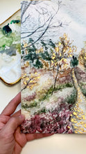 Load and play video in Gallery viewer, The Path - Hand Embellished Metallic Print

