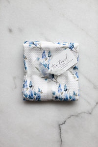 Bluebonnet Bouquet Tea Towel