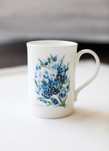 Bluebonnet No. 2 Bone China Mug