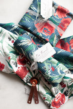 Load image into Gallery viewer, Holiday Floral Tea Towel
