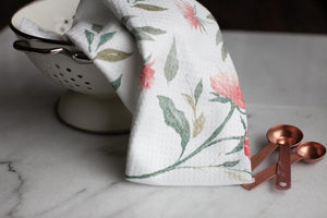 Floral Tea Towel