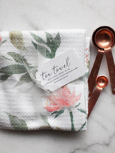 Load image into Gallery viewer, Floral Tea Towel
