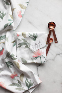 Floral Tea Towel