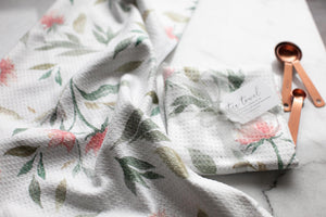 Floral Tea Towel