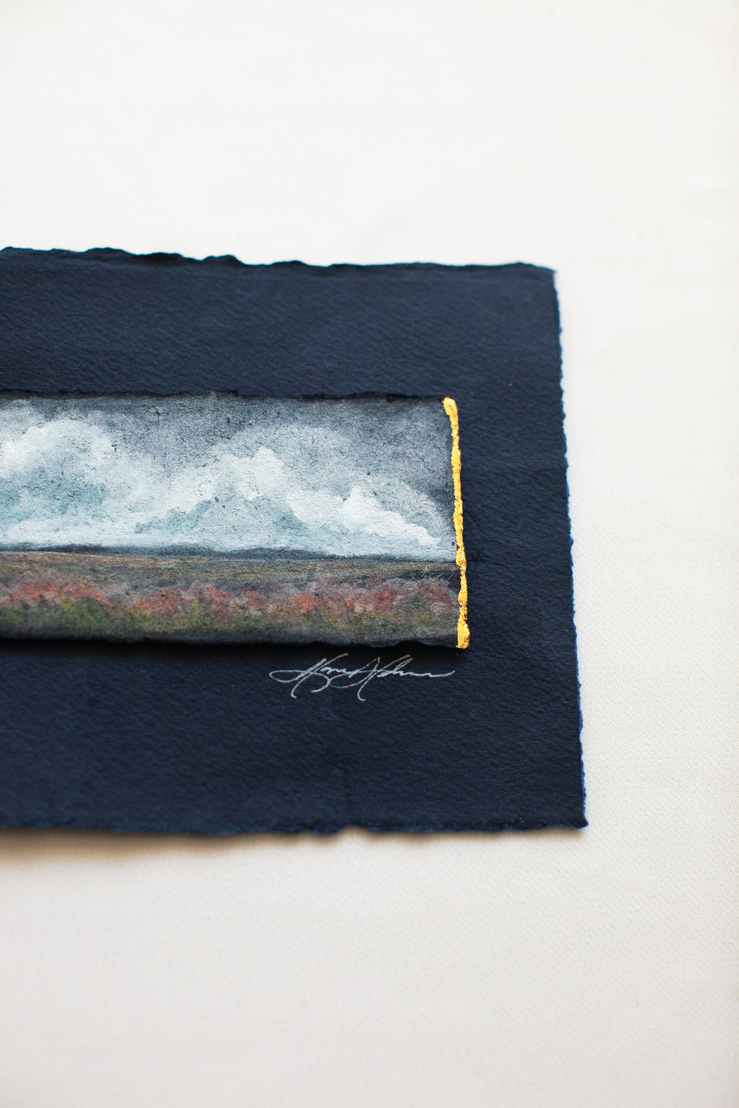 Fields I - 24k gold