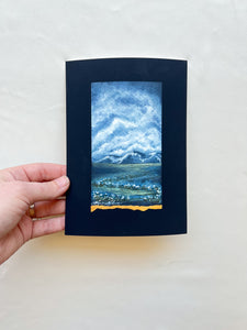 In the Mountains - Hand Embellished