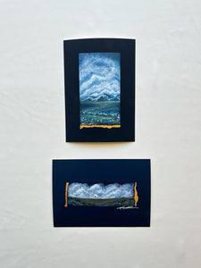 In the Mountains - Hand Embellished