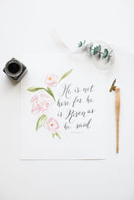 Load image into Gallery viewer, He is Risen | Easter Print | 8x10&quot;

