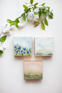 Bluebonnets with Resin