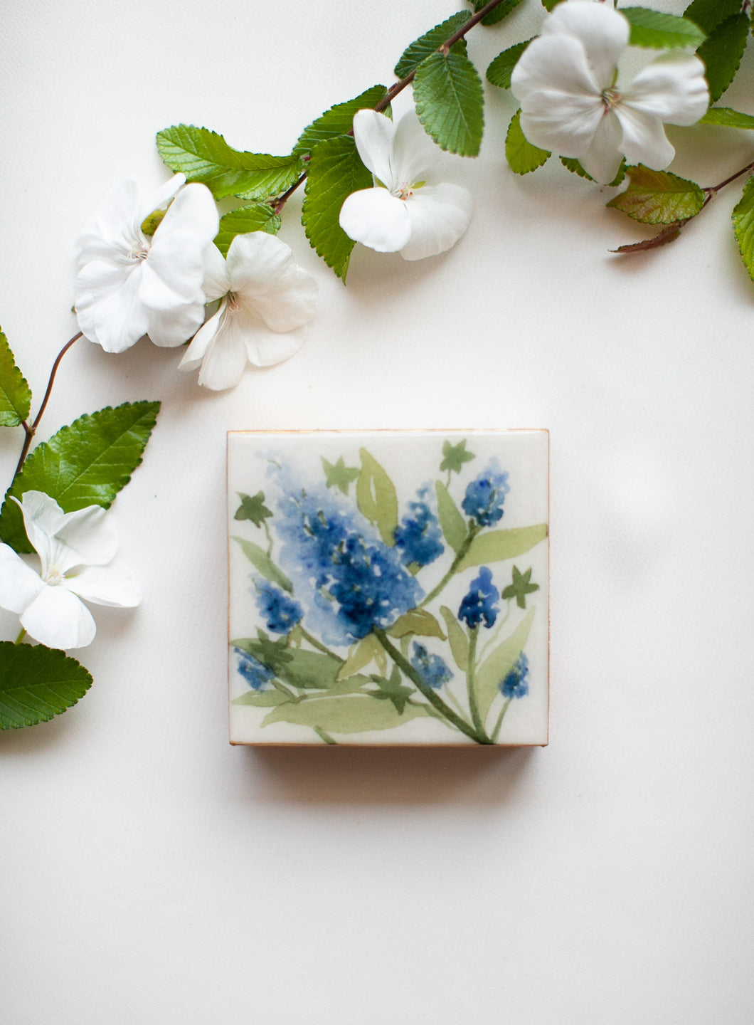 Bluebonnets with Resin