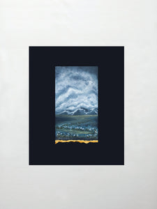 In the Mountains - Hand Embellished