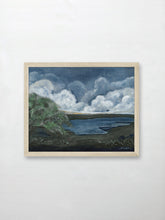 Load image into Gallery viewer, Time in a Mist 16x20 Hand Embellished &amp; Framed - Serve Coffee Co.
