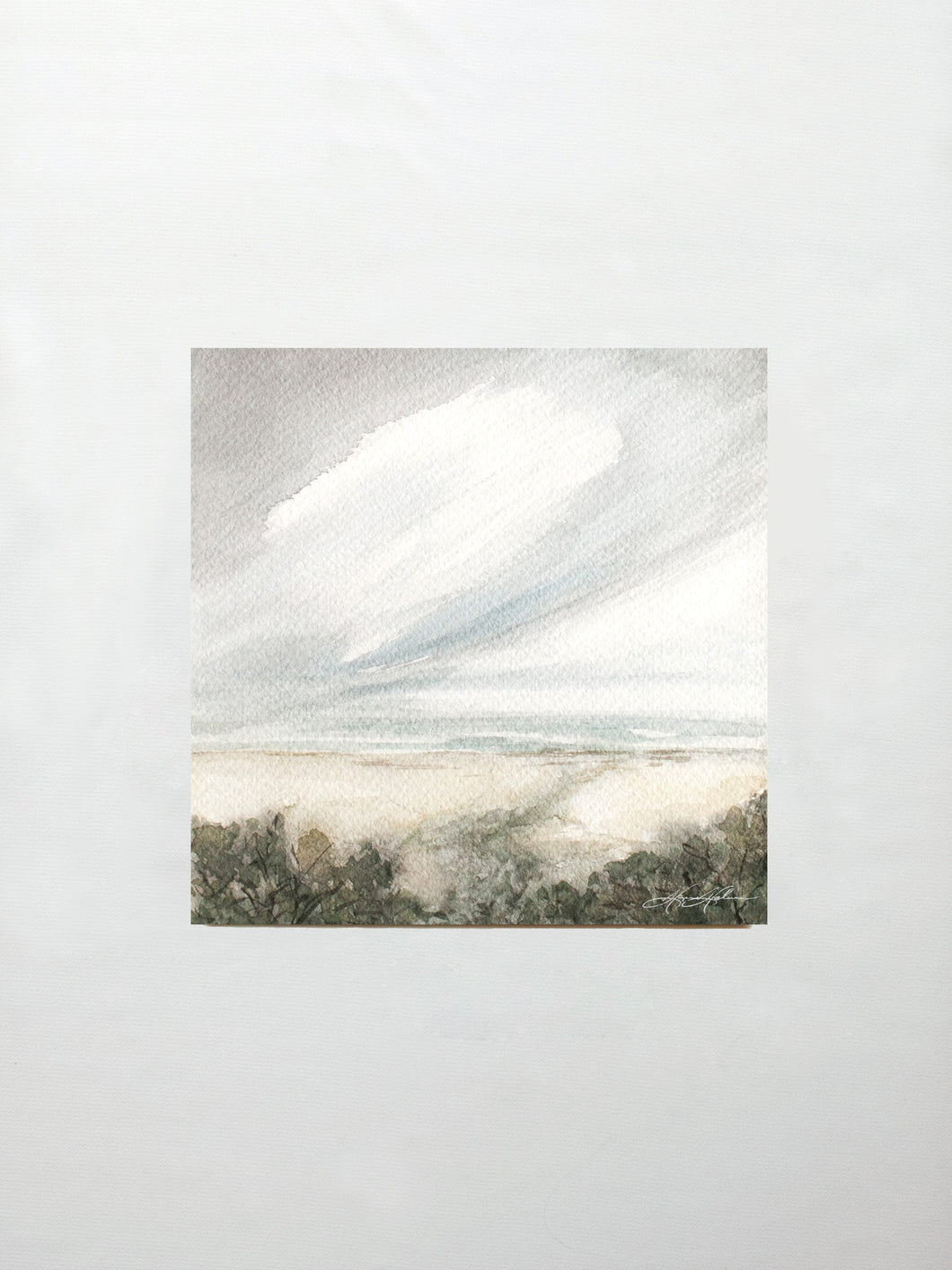 I Pray for the Rain - Square Print