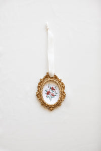 Vintage Rose Ornament