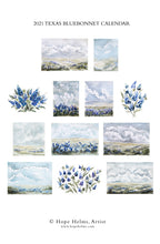 Load image into Gallery viewer, 2021 Bluebonnet Calendar - Unbound
