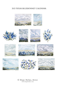 2021 Bluebonnet Calendar - Unbound