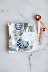 Hydrangea Tea Towel
