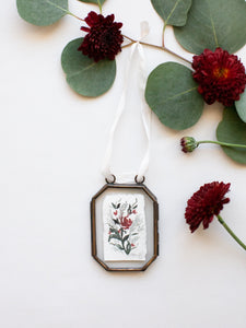Winter Floral Ornament