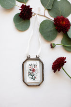 Load image into Gallery viewer, Winter Floral Ornament
