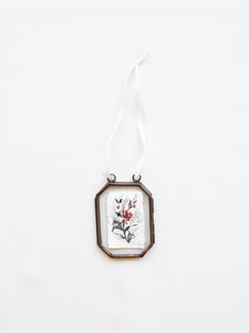 Winter Floral Ornament
