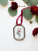 Load image into Gallery viewer, Winter Floral Ornament
