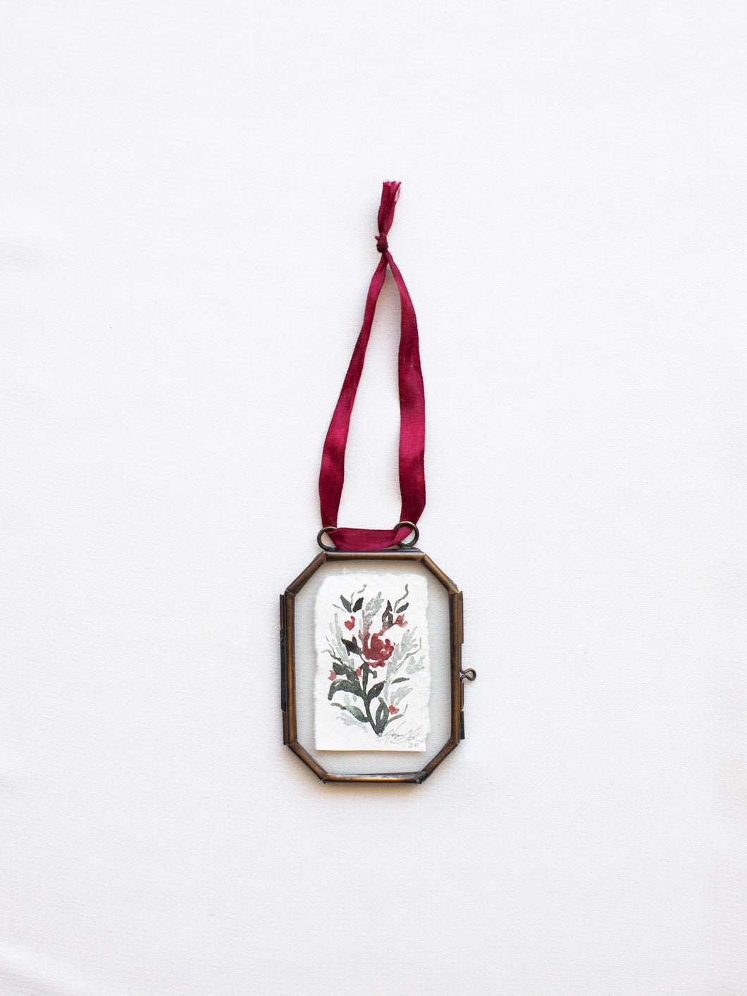 Winter Floral Ornament